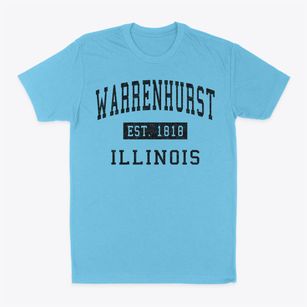 Warrenhurst Illinois Classic Established Classic Dad T-Shirt