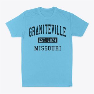 Graniteville Missouri Classic Established Classic Dad T-Shirt