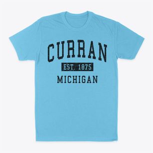 Curran Michigan Classic Established Classic Dad T-Shirt