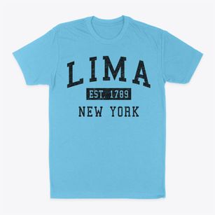 Lima New York Classic Established Classic Dad T-Shirt