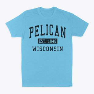 Pelican Wisconsin Classic Established Classic Dad T-Shirt