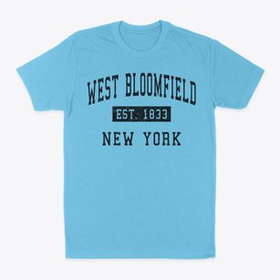 West Bloomfield New York Classic Established Classic Dad T-Shirt