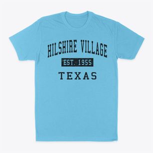 Hilshire Village Texas Classic Established Classic Dad T-Shirt