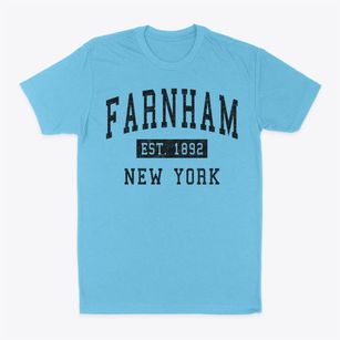 Farnham New York Classic Established Classic Dad T-Shirt