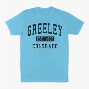 Greeley Colorado Classic Established Classic Dad T-Shirt
