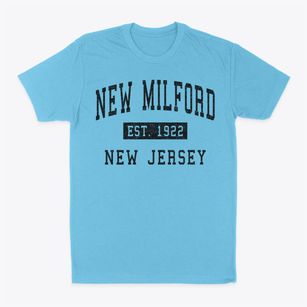 New Milford New Jersey Classic Established Classic Dad T-Shirt