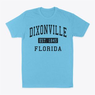 Dixonville Florida Classic Established Classic Dad T-Shirt