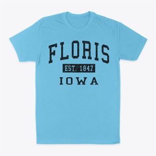 Floris Iowa Classic Established Classic Dad T-Shirt