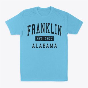 Franklin Alabama Classic Established Classic Dad T-Shirt