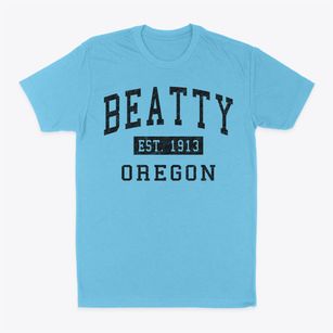 Beatty Oregon Classic Established Classic Dad T-Shirt