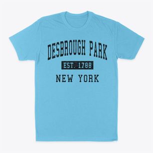 Desbrough Park New York Classic Established Classic Dad T-Shirt