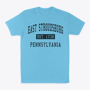East Stroudsburg Pennsylvania Classic Established Classic Dad T-Shirt