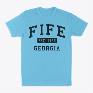 Fife Georgia Classic Established Classic Dad T-Shirt