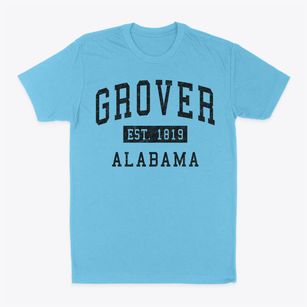Grover Alabama Classic Established Classic Dad T-Shirt