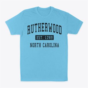 Rutherwood North Carolina Classic Established Classic Dad T-Shirt