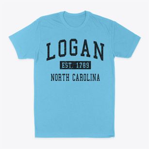 Logan North Carolina Classic Established Classic Dad T-Shirt
