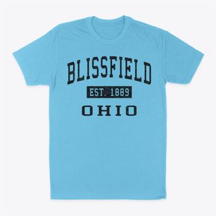 Blissfield Ohio Classic Established Classic Dad T-Shirt