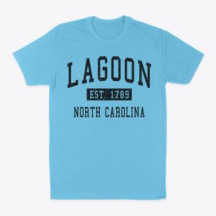 Lagoon North Carolina Classic Established Classic Dad T-Shirt