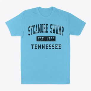 Sycamore Swamp Tennessee Classic Established Classic Dad T-Shirt