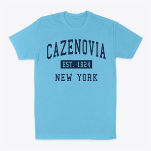 Cazenovia New York Classic Established Classic Dad T-Shirt
