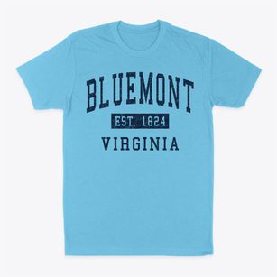 Bluemont Virginia Classic Established Classic Dad T-Shirt