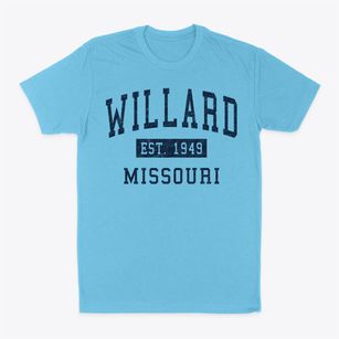 Willard Missouri Classic Established Classic Dad T-Shirt