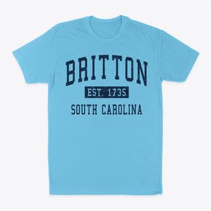 Britton South Carolina Classic Established Classic Dad T-Shirt