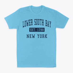 Lower South Bay New York Classic Established Classic Dad T-Shirt
