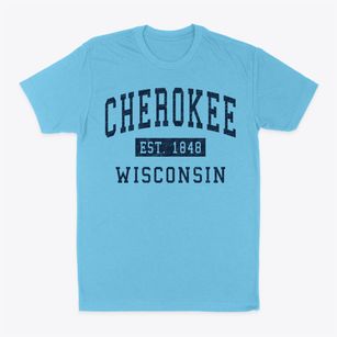 Cherokee Wisconsin Classic Established Classic Dad T-Shirt