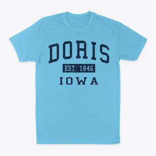 Doris Iowa Classic Established Classic Dad T-Shirt