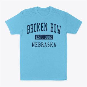 Broken Bow Nebraska Classic Established Classic Dad T-Shirt