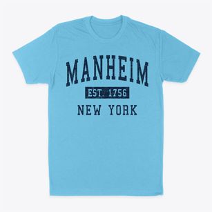 Manheim New York Classic Established Classic Dad T-Shirt