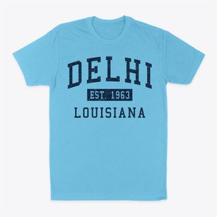 Delhi Louisiana Classic Established Classic Dad T-Shirt