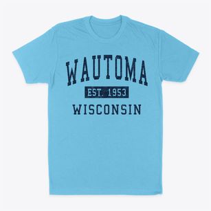 Wautoma Wisconsin Classic Established Classic Dad T-Shirt