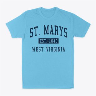 St. Marys West Virginia Classic Established Classic Dad T-Shirt