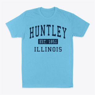 Huntley Illinois Classic Established Classic Dad T-Shirt