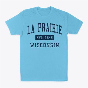 La Prairie Wisconsin Classic Established Classic Dad T-Shirt