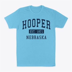Hooper Nebraska Classic Established Classic Dad T-Shirt