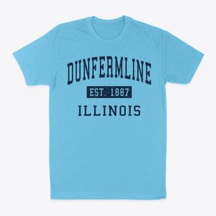 Dunfermline Illinois Classic Established Classic Dad T-Shirt