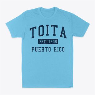 Toita Puerto Rico Classic Established Classic Dad T-Shirt