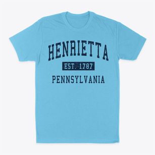 Henrietta Pennsylvania Classic Established Classic Dad T-Shirt