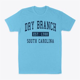 Dry Branch South Carolina Classic Established Classic Dad T-Shirt