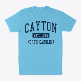 Cayton North Carolina Classic Established Classic Dad T-Shirt