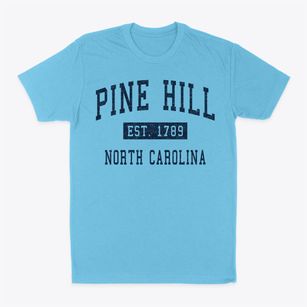 Pine Hill North Carolina Classic Established Classic Dad T-Shirt
