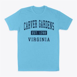 Carver Gardens Virginia Classic Established Classic Dad T-Shirt