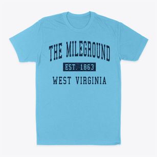 The Mileground West Virginia Classic Established Classic Dad T-Shirt