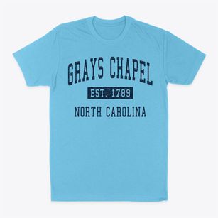 Grays Chapel North Carolina Classic Established Classic Dad T-Shirt