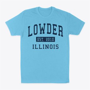 Lowder Illinois Classic Established Classic Dad T-Shirt