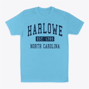 Harlowe North Carolina Classic Established Classic Dad T-Shirt
