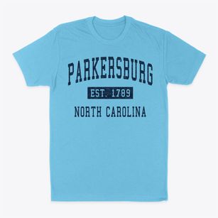 Parkersburg North Carolina Classic Established Classic Dad T-Shirt